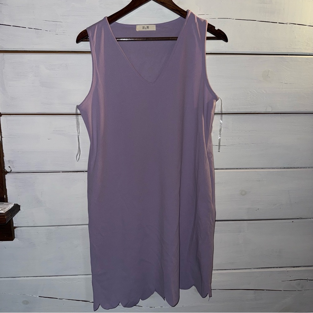 Jade By Jane Lavender Sleeveless Dress NWOT